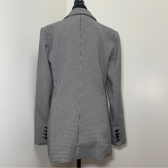 Favorite Daughter- THE PHOEBE BLAZER Black And White Houndstooth Size Medium - Picture 11 of 15